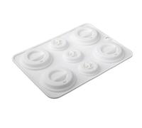 Ujjdwiurgh Moule à Gâteau en Silicone en Forme de Couvercle de Café - Outil de Cuisson de Mousse au Chocolat et de Dessert pour la Cuisine, Moule en Silicone B