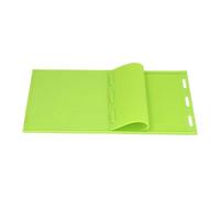 Ujjdwiurgh Moule en Silicone de 5.4mm pour Feuille de Cire D'Abeille, Moule pour Tampon de Fondation en Cire D'Abeille, Équipement D'Apiculture, Fondation de Ruche Facile à Utiliser, de Couleur Verte.