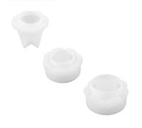 Ujjdwiurgh Moule en Silicone en Forme de Sapin de Noël Mystérieux pour Pot à Bougie, Moule Manuel pour Récipient à Bougie, Ameublement de