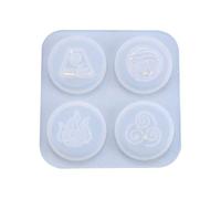 Ujjdwiurgh Moule en silicone époxy avec symbole religieux