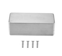 Ujjdwiurgh Moulé Sous Pression en Aluminium ÉLectronique Projet BoîTe BoîTier Cas Instrument 1590A Style Effets de Guitare en Aluminium PiéTinement BoîTe pour Guitare PièCes & Accessoires