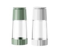 Ujjdwiurgh Moulin à Poivre Domestique Rotatif Manuel avec Salière et Poivrière
