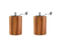 Ujjdwiurgh Moulin à Poivre Manuel de Cuisine, Moulin à Poivre Noir, Sel de Mer Domestique, Bouteille de Broyage de Poivre, Fournitures B