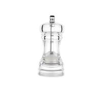 Ujjdwiurgh Moulin à Poivre Salière et Poivrière en Acrylique Grossièreté Réglable par Rotor en Céramique Accessoires de Cuisine S 1 Pièce