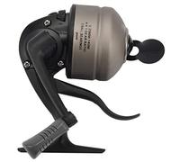 Ujjdwiurgh Moulinet de pêche rond noir - Moulinet de pêche - Moulinet de pêche - Moulinet de pêche - Moulinet de pêche - Ligne intérieure - Roue Pesca Spincast