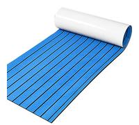 Ujjdwiurgh Mousse Teck Decking EVA Mousse Marine Plancher Faux Bateau Decking Feuille Accessoires Marine Bleu 450X2400Mm