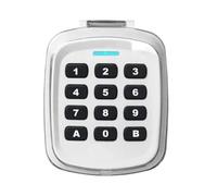 Ujjdwiurgh Multi-Fréquence 280-868 MHz 280-868 MHz Porte Clé de Porte de Garage Clavier Sans Code Ouvre-Porte Télécommandé (Blanc)