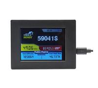 Ujjdwiurgh Nerdmin V2 Miner 56KH / S 2,8 Pouces Affichage LCD Bitcoin Solo Miner Miner BTC Lottery Miner