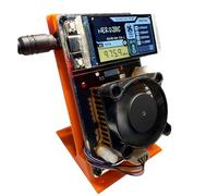 Ujjdwiurgh NerdMiner Miner 500Gh/S Est Un Mineur de Loterie Solo BTC avec Puce ASIC BM1366. Cet Équipement Est Doté d'une Prise Européenne.