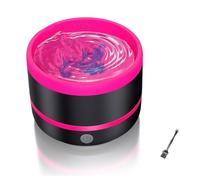 Ujjdwiurgh Nettoyant pour Pinceaux, Tasse de Rinçage pour Nettoyant pour Pinceaux Électriques, Pinceau pour Peinture, Brosse de Nettoyage pour Pinceaux D'Artiste, Brosse et Facile à Utiliser 10