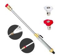 Ujjdwiurgh Nettoyeur Électrique à Buse à Jet pour Tuyau D'Arrosage, Comprend 2 Buses, Connecteurs Rapides, Nettoyeur