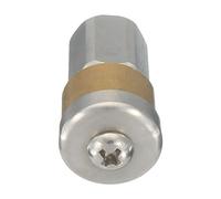 Ujjdwiurgh Nettoyeur en Acier Drain D'éGout Tuyau de Nettoyage Buse Rotative Jetter 3 Jet 1/8 Pouce F