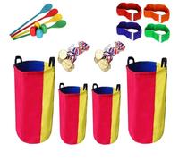 Ujjdwiurgh Nouveau de Sac Pommes de Terre Course de de Pommes Terre, Course de Pommes de Terre, Course à 3 Jambes Adaptée Aux Jeux Pelouse et Jardin Familiaux pour Adultes