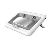 Ujjdwiurgh Nouveau Refroidisseur pour Ordinateur Portable avec 2 Ventilateurs Silencieux Refroidissement Semi-Conducteurs Support Refroidisseur Réglable pour Ordinateur Portable