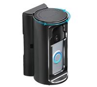 Ujjdwiurgh Nouveau Support de Sonnette Ring Sans Perçage, Support de Porte Ring, Support de Sonnette Sans Perçage, Étui de Sonnette Ring Réglable, Antivol