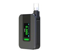 Ujjdwiurgh Nouveau Testeur D'Alcool Électrochimique Portable D1000 avec Rapport Vocal et Testeur D'Alcoolémie pour Conduite en État D'Ivresse