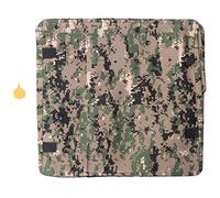 Ujjdwiurgh Objectif de BoîTe Pliable Objectif Outil de Pratique Sling Shot Recycle Case Archery Target avec Un Chiffon Tampon en Silicone