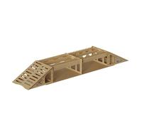 Ujjdwiurgh Obstacles Tout-Terrain de Simulation en Bois pour Modèle de Voiture sur RC 1/16 1/18 1/24, pour Enfants et Adultes, Accessoire D'Assemblage -PP03