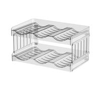 Ujjdwiurgh Organisateur de Bouteilles d'eau, Accessoires de Tasse pour Gobelet de 40 Oz avec Poignée pour Armoire à 2 Étages