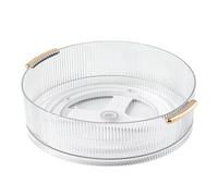 Ujjdwiurgh Organiseur de maquillage rotatif à 360° pour coiffeuse, organiseurs rotatifs de parfums, de soins de la peau, organisateur de salle de bain, comptoir facile à utiliser - A