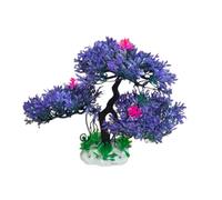 Ujjdwiurgh Ornements D'Aménagement Paysager D'Aquarium Simulés, Ornements de Décoration D'Aquarium, Ornements de Décoration de Plantes de Paysage D'Aquarium Durables 11x22 cm B