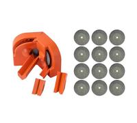 Ujjdwiurgh Outil D'Affûtage de Forets Multifonctionnel avec 12 Meules