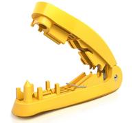 Ujjdwiurgh Outil de câble réseau RJ45 4 en 1 avec fonctions de coupe, dénudage, démêlage et lissage s'applique au câble STP/UTP Jaune