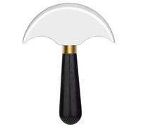 Ujjdwiurgh Outil de Coupe en Cuir Fait à la Main avec Poignée en Bois - Cutter à Lame Demi-Ronde Professionnel pour le Cuir B