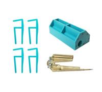 Ujjdwiurgh Outil de Marquage pour le Travail Du Bois 16-20 Mm, Clip de Fixation de Fermeture pour Armoire, Fixation de Marquage Du Bois Multi-Spécifications, Multifonctionnel, 1 Ensemble