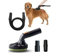 Ujjdwiurgh Outil de massage pour animaux de compagnie - Kit de fixation pour aspirateur de toilettage d'animaux de compagnie - 32/35 mm