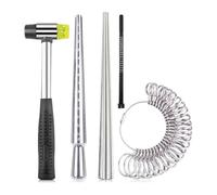 Ujjdwiurgh Outil de mesure en métal pour la fabrication de bagues