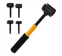 Ujjdwiurgh Outil de réglage de charnière 4 en 1 pour porte résidentielle et commerciale - Clé de construction robuste pour réglage de charnière de porte