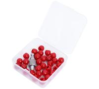 Ujjdwiurgh Outil de réparation de bosses de voiture en cuir - Tête de rechange - Tête de rechange pour réparation de bosses - Tête de fosse - Filetage M8 - Marteau en cuir