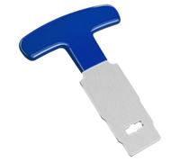 Ujjdwiurgh Outil de Retrait de Bouchon de Piscine, pour Buses de Jet de Retour de Spa de Piscine Hors Sol et Enterrée, Raccords D'Entrée Bleus