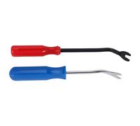 Ujjdwiurgh Outil de Retrait D'Ongles D'Agrafe de Tapisserie D'Ameublement, Outil de Retrait D'Extracteur D'Ongle en Acier de 2 PièCes pour Enlever L'Agrafe dans la Caisse en Bois de Meubles