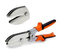 Ujjdwiurgh Outil de Sertissage de Gouttières à la Main à 5-Lames et un Créateur de Tôles pour les Conduits de, les Coupes de Bas, les Tuyaux de Poêle