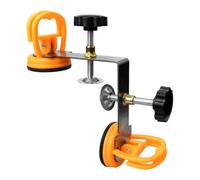 Ujjdwiurgh Outil D'Installation de Joint de Comptoir à 90 Degrés, Outil D'Installation de Pierre à Angle Droit en Acier Inoxydable, Double Ventouse