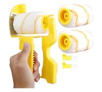 Ujjdwiurgh Outils de Coupe-Bordure de Peinture pour Plafonds Hauts avec Kit de Pinceaux de Coupe-Bordure, pour Couper la Peinture des Coins en Style D'Outil 2