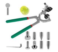 Ujjdwiurgh Outils de Débosselage de Voiture, Pinces à Sertir pour Panneau de Porte de Voiture, Outils de Réparation de Bord de Voiture, Pinces de Carrosserie en Métal