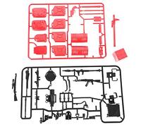 Ujjdwiurgh Outils de décoration pour B16 B36 C34 C24 Q65 4WD 6WD Pièces de rechange de voiture 1/16 RC Car Truck Parts