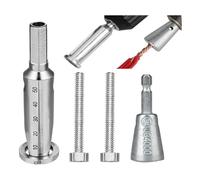 Ujjdwiurgh Outils de Dénudage et de Torsion de pour le Perçage, Torsion de Électrique 2-6 Directions Dénudage Simultané 2 Pièces