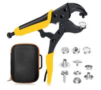 Ujjdwiurgh Outils de Fixation pour Kit de Fixation: Pince à Pression Réglable pour Kit de Réparation de Toile de Couverture de Bateau en Tissu, Boutons-Pression Marins en Acier Inoxydable B