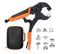 Ujjdwiurgh Outils de Fixation pour Kit de Fixation: Pince à Pression Réglable pour Kit de Réparation de Toile de Couverture de Bateau en Tissu, Boutons-Pression Marins en Acier Inoxydable C