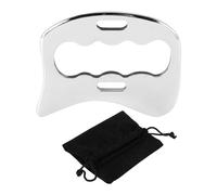 Ujjdwiurgh Outils de Massage Guasha en Acier Inoxydable, Outil de Grattage Iastm pour Outil de Massage de Grattage des Tissus Mous, Utilisé pour le Dos, les Jambes, les Bras