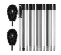 Ujjdwiurgh Outils de Nettoyage de Gouttières de Nettoyage de Gouttière Brosse de Gouttière Longueur Outils de Nettoyage de Gouttières Ajustable