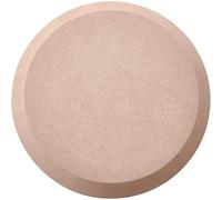 Ujjdwiurgh Outils de Poterie Ronds Plaque en Céramique Formant Moule Plaque de Densité en Bois Impression Blanc Décapage Plaque de Boue Formant Outil