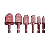 Ujjdwiurgh Outils de réparation CVC, outil d'évasement de tuyau en cuivre pour climatiseur - Poignée hexagonale de 6,35 mm