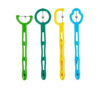 Ujjdwiurgh Outils D'Entraînement Musculaire Oral pour la Pratique Du Curling, Entraîneur de Prononciation pour les Personnes Bègues, Entraîneur de Déglutition pour Adultes.