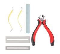 Ujjdwiurgh Outils Polonais À Nettoyage De Guitare 6 Pièces Outils De Luthier Professionnelle Kit De Réparation Coupe- Ensemble De L'Outil De Guitare