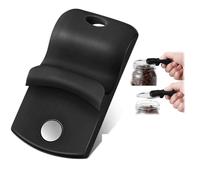 Ujjdwiurgh Ouvre-bocal ergonomique - Compatible avec tous les couvercles magnétiques (noir) - Démoulage instantané du joint sous vide - Gadget de cuisine indispensable